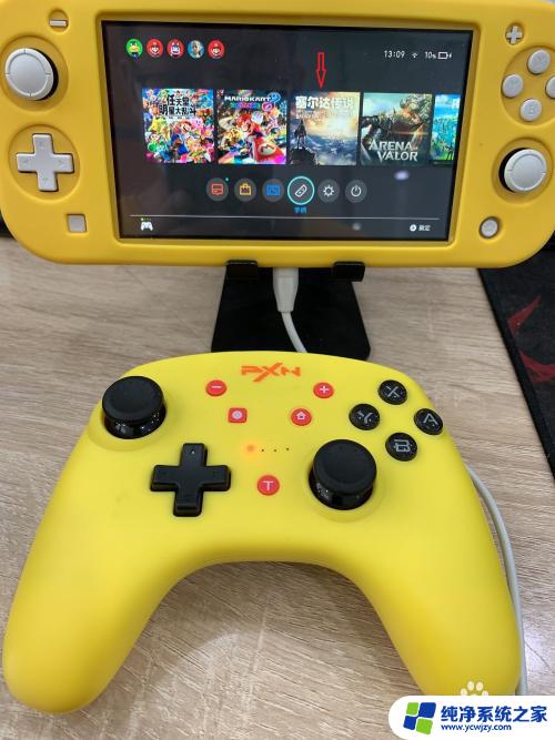 usb手柄怎么连接switch 如何在Switch主机上连接手柄