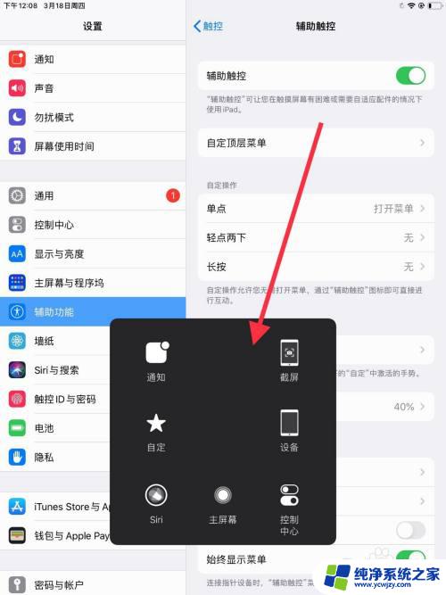 平板鼠标圆点是什么设置的 iPad圆点怎么调整