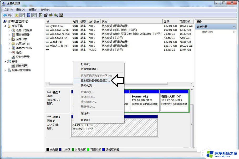 硬盘插在win7电脑上不显示 Win7移动硬盘在电脑上不显示怎么解决