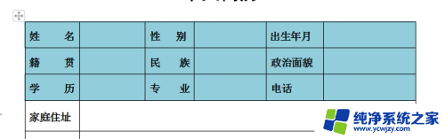 wps表格背景颜色设置