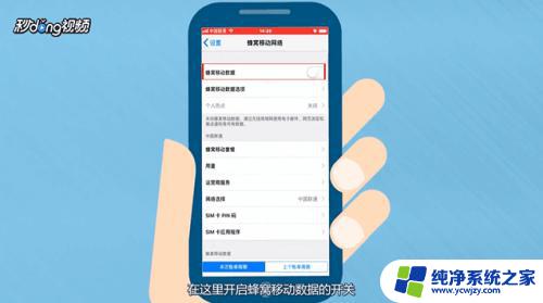 苹果手机数据怎么打开 iPhone手机怎么设置开启数据流量