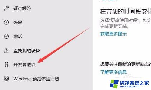 win10开发者模式怎么打开 Win10如何打开开发者选项