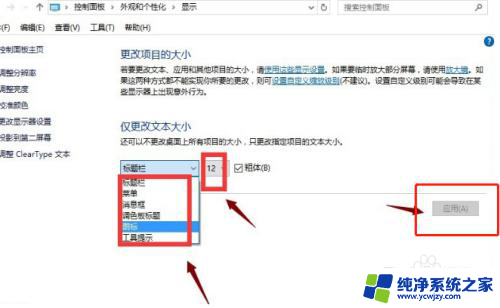 win10图标很大字很小 Win10系统桌面图标文字大小调整方法